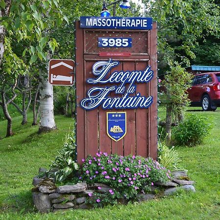 Lecomte De La Fontaine Vila North Hatley Exterior foto